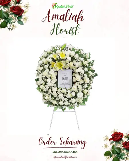 Krans Bunga Duka Seberang